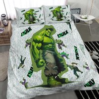 The Incredible Hulk Amazing Giant Green Hulk Superhero Bedding Set
