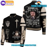 Jelly Roll The Lost Somebody Save Me Baseball Jacket