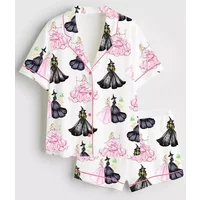 Wicked Pajama Set, Movie Short Comfy Sleep, Wicked Comfort Pajama Set