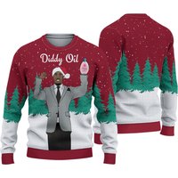 Diddy Oil Ugly Christmas Sweater - Meme & Holiday Sweatshirt