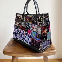 Duran Duran Leather Handbag, Music Tour Handbag, Singer Handbag