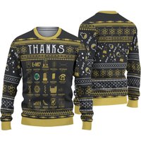Thanks Science Christmas Ugly Sweater, Science Christmas Ugly Sweater