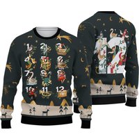 12 Days Of Christmas Sweater, Ugly Sweater For Men & Women, Perfect Outfit For Christmas New Year Autumn Winter