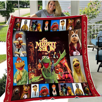 The Muppet Show Photo Collage Throw Blanket