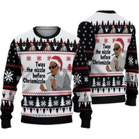 Snoop Dogg Twas The Nizzle Before Chrismizzle Ugly Sweater
