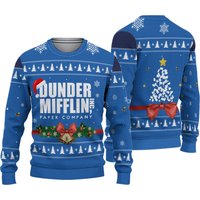Dunder Mifflin Christmas Sweater, The Office Sitcom Xmas Sweater