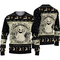Well Well Well Nightmare 3d All Over Printed T-shirt And Ugly Christmas Sweater