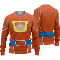 Superkitties Buddy Ugly Christmas Sweater, Superkitties Movie Xmas Sweatshirt