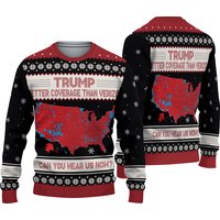 Trump Better Coverage Than Verizon Sweater, Donald Trump Ugly Sweater