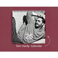 Tom Hardyy Wall Calendar 2025