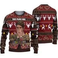 Stefon Meyers Meme Ugly Christmas Sweater, Saturday Night Live Sweatshirt
