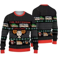 Fun Old Fashion Family Xmas Ugly Sweater, Christmas Vacation National Xmas Lampoons