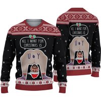 Custom Photo Christmas Sweater, Personalized Ugly Christmas Sweater