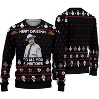 Smokey And The Banditt Merry Christmas To All You Sumbitches Ugly Sweater