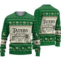 Taters Potatoes Ugly Christmas Sweater, Xmas Sweater, Christmas Sweater