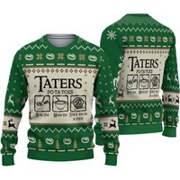Taters Potatoes Ugly Sweater, Lotr Ugly Christmas Sweater