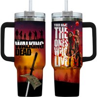 Custom The Walking D Tumbler, The Ones Who Live 2024 Movie Tumbler 40oz