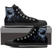 Michael Myers High Top Shoes, Horror Characters Hightop Sneaker