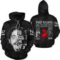 Post Malone Shirt, I Like To Be Quiet And Just Chill Post Malone 3d Shirt
