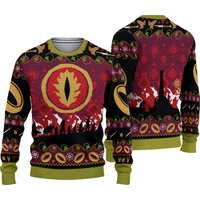 Sauron Lotr Ugly Christmas Sweater, Lotr Ugly Knitted Christmas