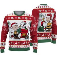 Snoopy Charlie Brown Christmas Ugly Sweater