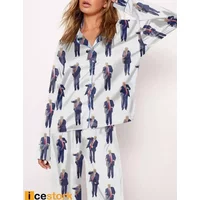 Trump Dancing Long Sleeve Pajama Set