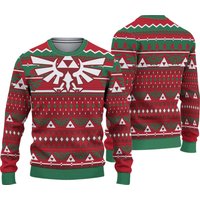 Nintendo The Legend Of Zelda Emblem Ugly Christmas Sweater