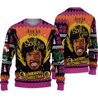 Darry Jenks Coming To America Ugly Christmas Sweater Size