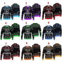Dnd Classes Collection Christmas Ugly Sweater