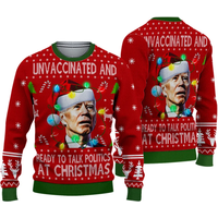 Joe Biden Funny Ugly Christmas Sweater