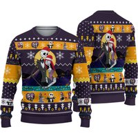 Nightmare Before Ugly Christmas Sweater, Skeleton Xmas Sweatshirt, All Over Print 3d Shirt