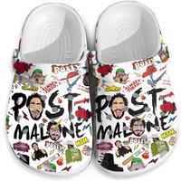 Post Malone Clogs Shoes, Post Malone Clogs