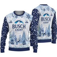 Christmas Buschas Light Beer Ugly Sweater, Sweater Buschas Light Ugly, Christmas Gifts