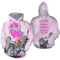 P!nk Hoodie, Pink Singer Shirt, Summer Carnival 2024 Tour 3d Hoodie