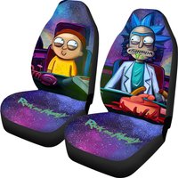 Rick And Morty Car Seat Cover