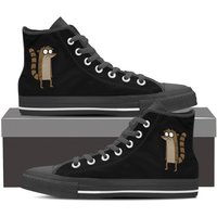 Rigby High Top Canvas Shoes | Regular Show Sneakers