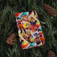 Goku Wrapping Papers, Gift Wrap, Birthday Party Supplies, Comic Book Fans, Superhero Decor, Kids Craft Paper