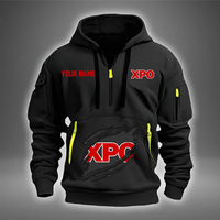 Xpo Quarter Zip Hoodies Pullover Tactical Hooded Sweatshirt