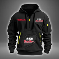 Pep Boys 2d Quarter Zip Hoodie Xths2717