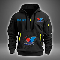 Valvoline 2d Quarter Zip Hoodie Xths2714