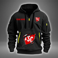 Tractor Supply Co Quarter Zip Hoodies Pullover Tactical Hooded Sweatshirt