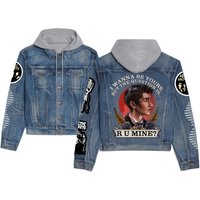 Arctic Monkeys Ru Mine Unisex Hooded Denim Jacket