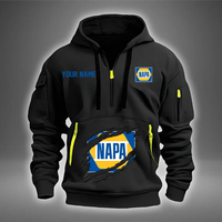 Napa Auto Parts Mens Quarter Zip Hoodies Pullover Tactical Hooded Sweatshirt Xths2837