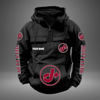 Custom Jiffy Lube Quarter Zip Hoodies Tactical Hooded Sweatshirts