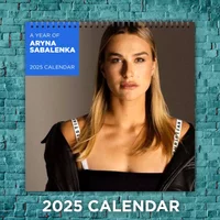 Aryna Sabalenka 2025 Tennis Stars Calendar, 12-month Athlete Wall Calendar