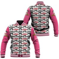 Betty Boop Baseball Jacket, Betty Boop Cartoon Jacket