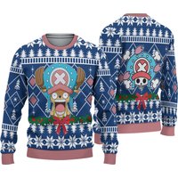 Chopper Onepiece Christmas Ugly Sweatshirts, Gifts For Fan