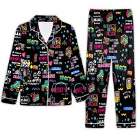 Nkotb Satin Pajama Set For New Kids On The Block