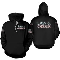 Law And Order 3d Hoodies