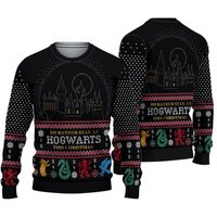 Wizard School Christmas Sweater For Men Women